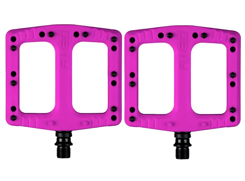 Deity Components Deftrap Platform Pedals - Pink 1