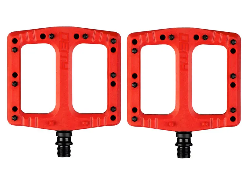 Deity Components Deftrap Platform Pedals - Red 1