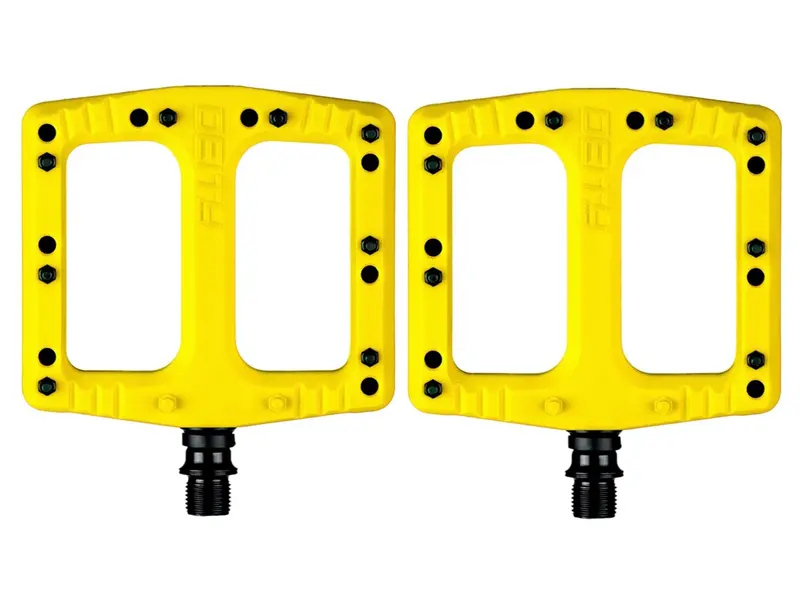 Deity Components Deftrap Platform Pedals - Yellow 1
