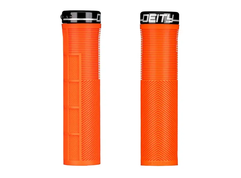 Deity Components Knuckleduster Grips - Orange 1
