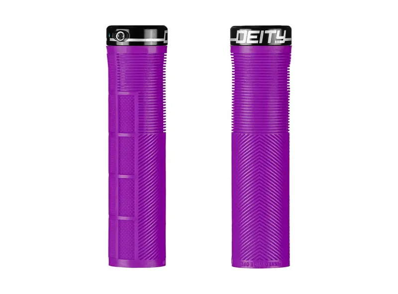 Deity Components Knuckleduster Grips - Purple 1