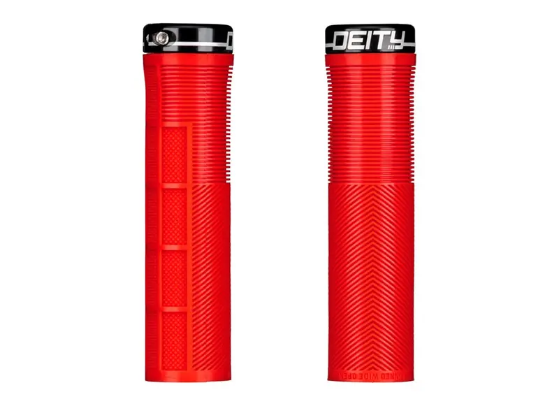 Deity Components Knuckleduster Grips - Red 1