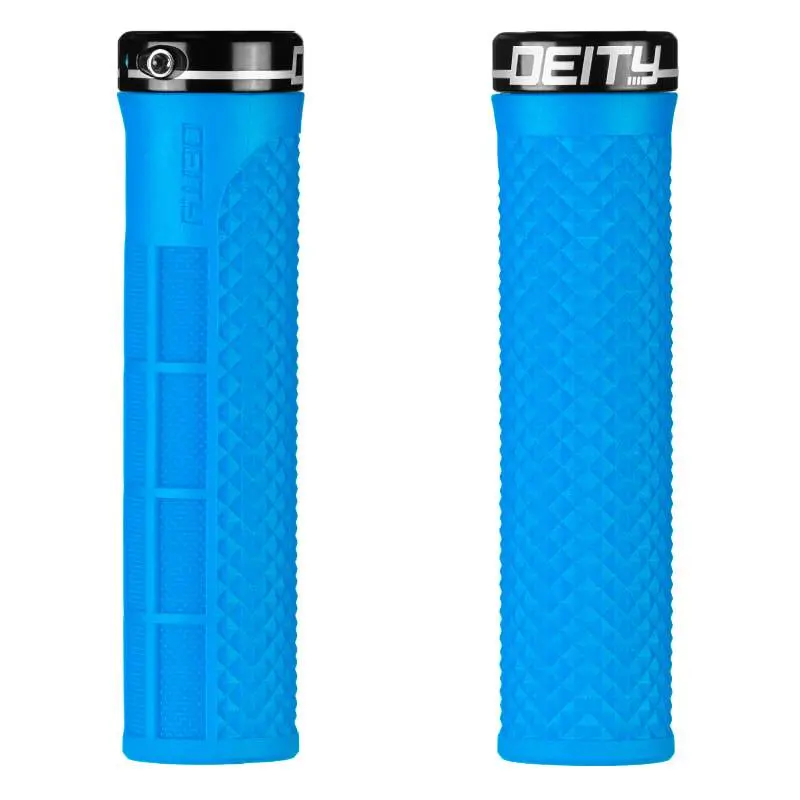 Deity Components Lockjaw Grips - Blue 1