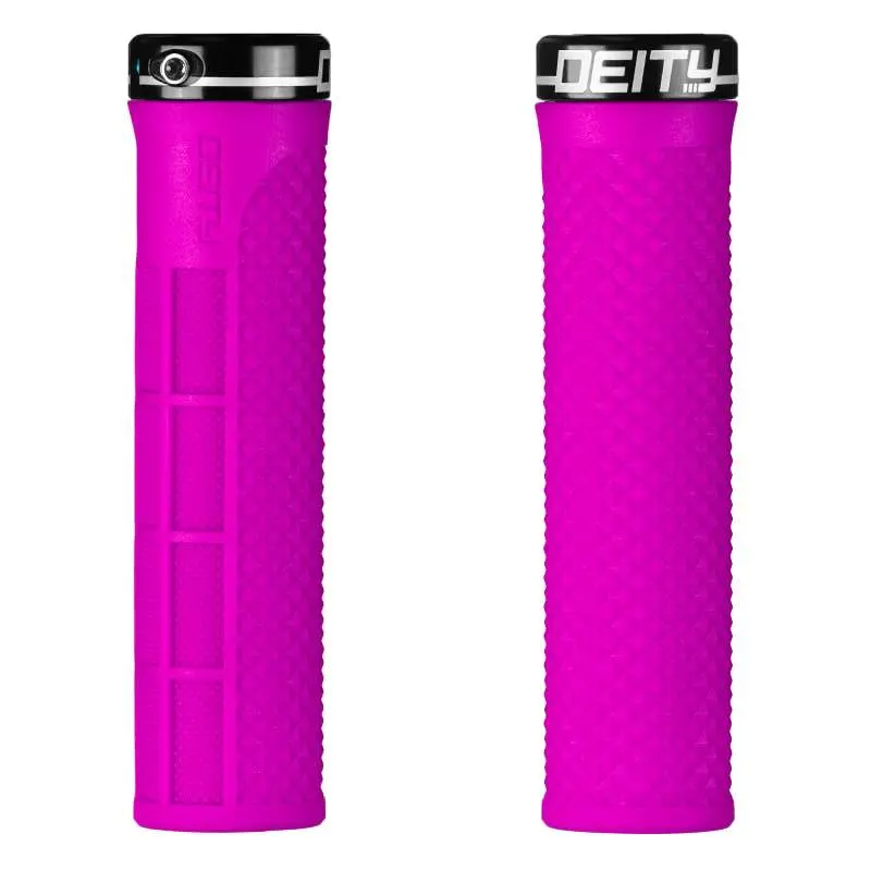 Deity Components Lockjaw Grips - Pink 1