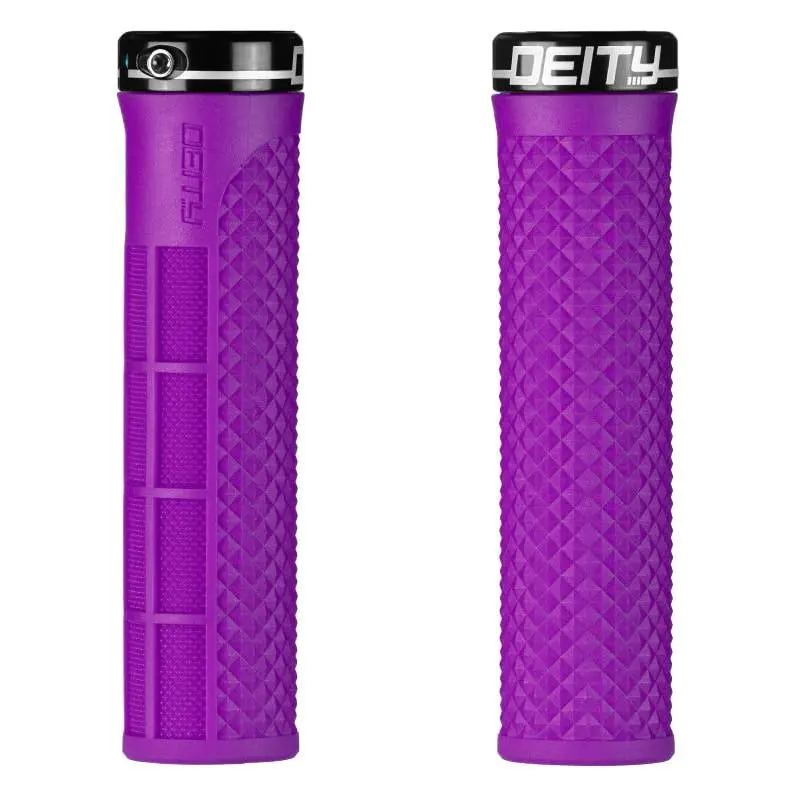 Deity Components Lockjaw Grips - Purple 1
