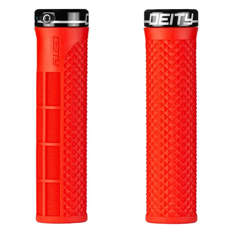 Deity Components Lockjaw Grips - Red 1
