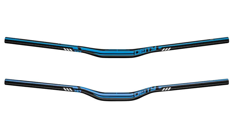 Deity Components Skyline 787 Mtb Riser Handlebar - Blue 1