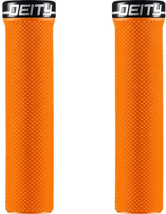 Deity Components Slimfit Grips - Orange 1