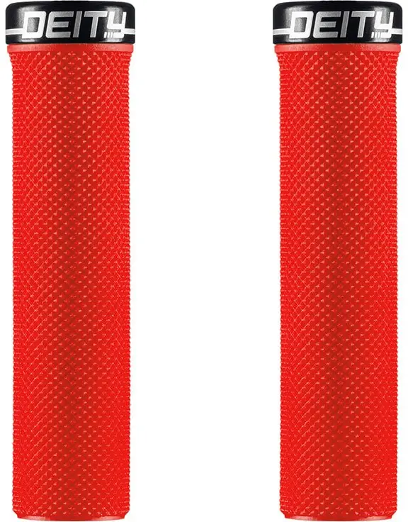 Deity Components Slimfit Grips - Red 1
