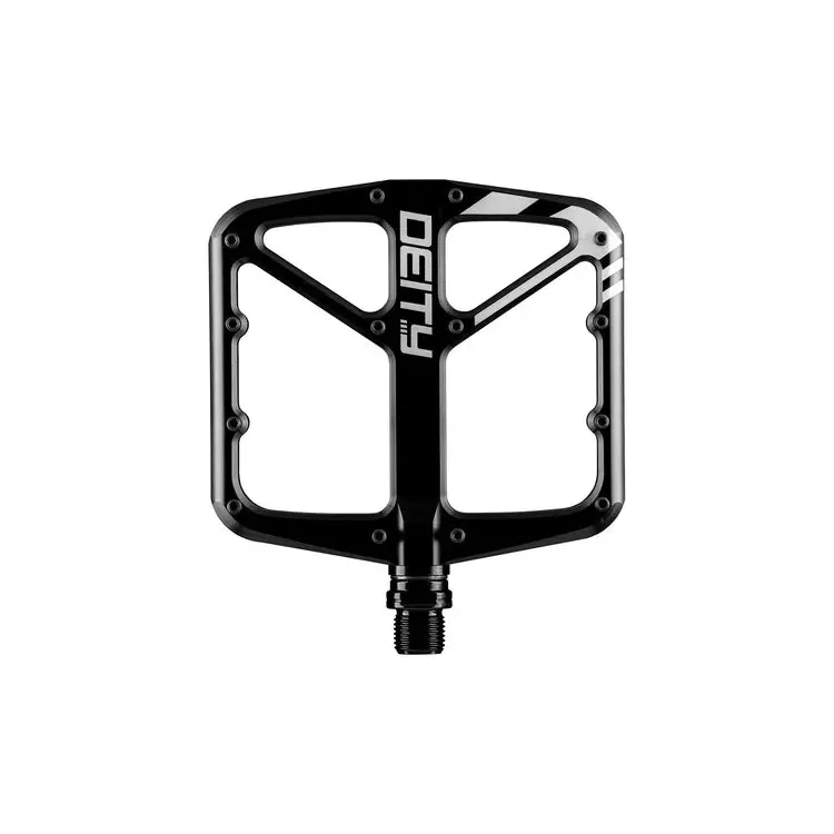 Deity Components Supervillain Flat Pedals - Black 1