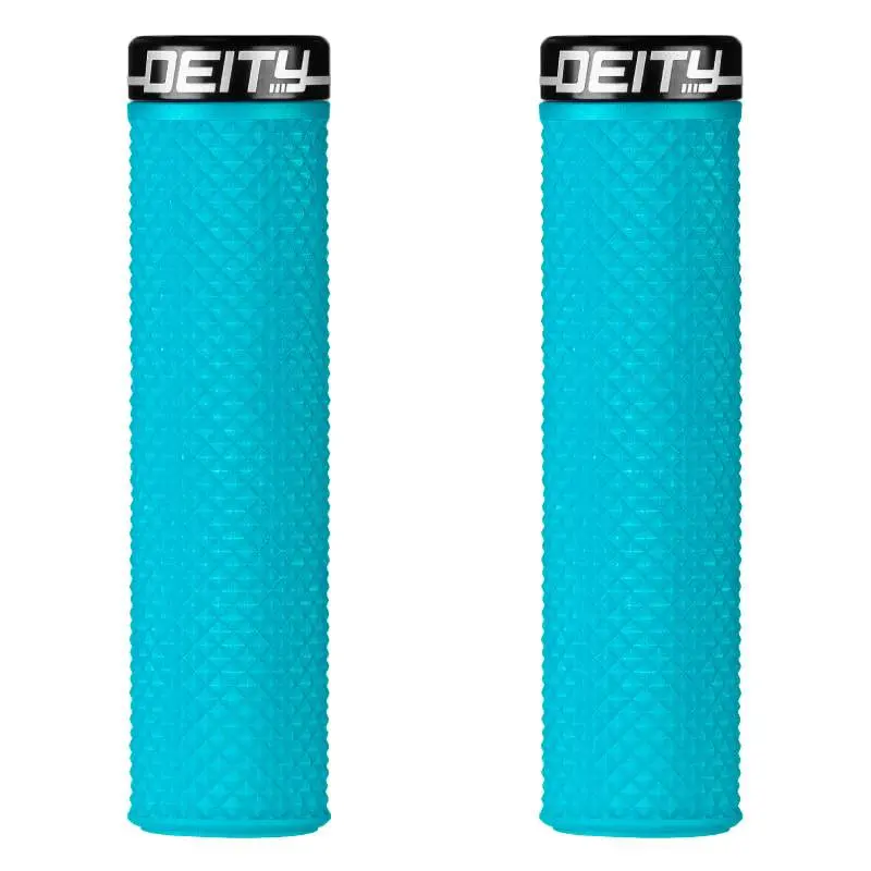 Deity Components Supracush Grips - Turquoise 1
