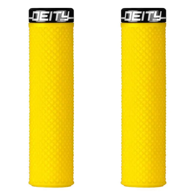 Deity Components Supracush Grips - Yellow 1