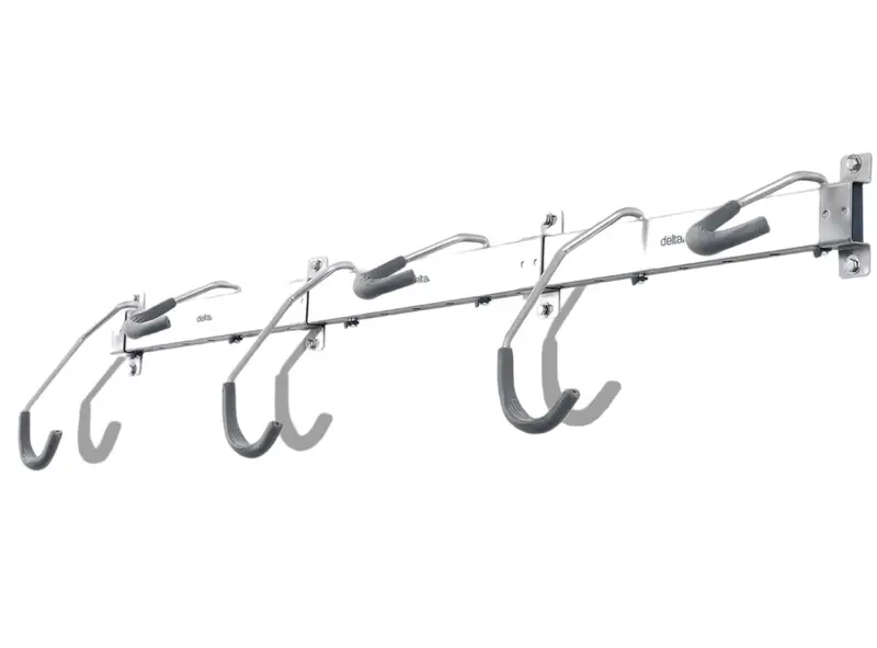 Delta Heavy Duty Rail Rack - 6 Bike 1
