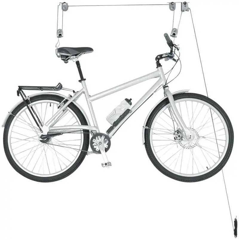 Delta Single Bike Ceiling Hoist With Straps - 1 Bike 1