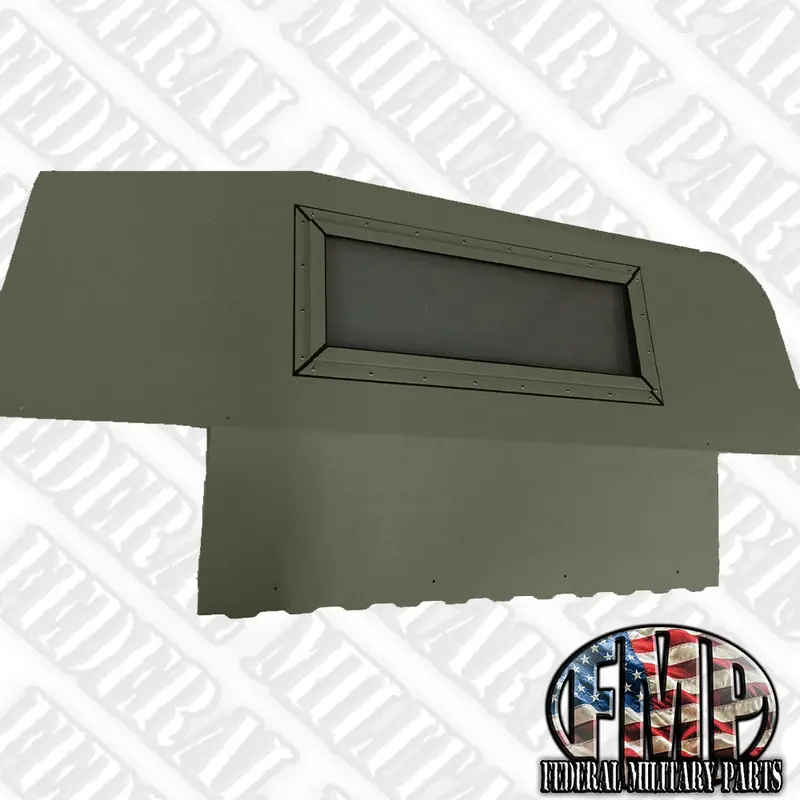 Deluxe Iron Curtain Black, Green, Tan Rear Curtain Replace Canvas With Steel Fits Humvee M998 Hmmwv 4