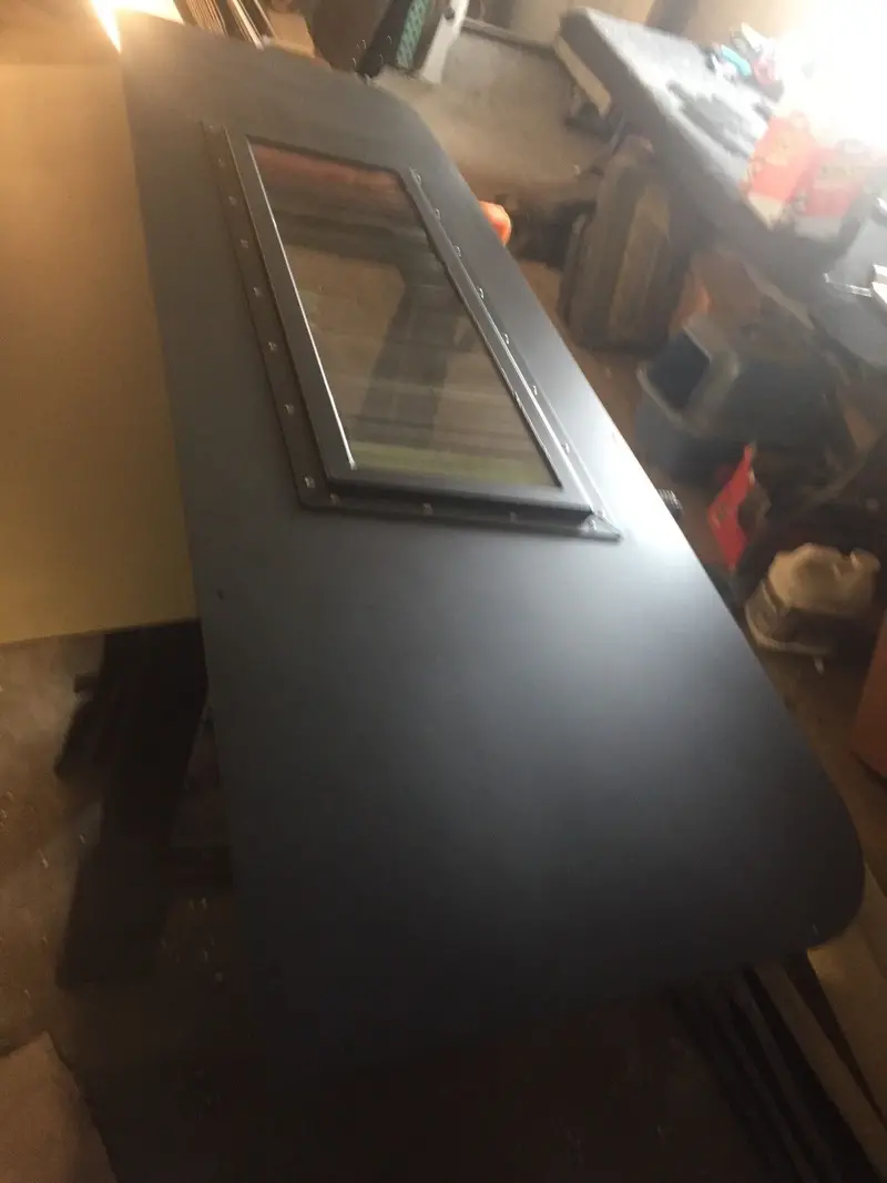 Deluxe Iron Curtain Black, Green, Tan Rear Curtain Replace Canvas With Steel Fits Humvee M998 Hmmwv 7