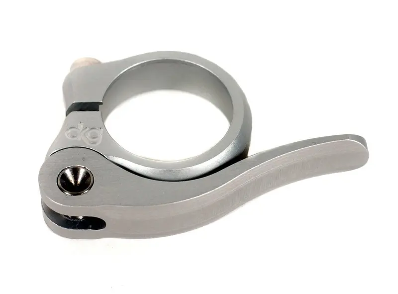 Dkg Quick Release Seatpost Clamp - Silver 1