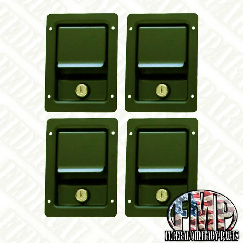 Door Handle Latch Exterior Single Locking - Fits Humvee- Color Choice - 1, 2, 4 Or 40 10