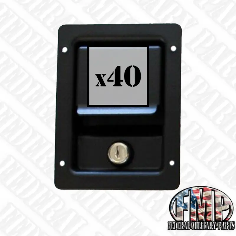 Door Handle Latch Exterior Single Locking - Fits Humvee- Color Choice - 1, 2, 4 Or 40 13