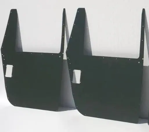 Door Skins - Pair - Supplemental Armor Skin - Black, Tan Or Green - Door Handles Not Included Fits Humvee Hard Doors 1