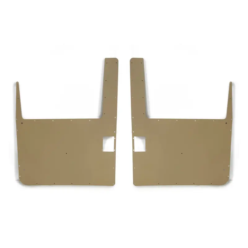 Door Skins - Pair - Supplemental Armor Skin - Black, Tan Or Green - Door Handles Not Included Fits Humvee Hard Doors 2