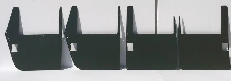 Door Skins - Pair - Supplemental Armor Skin - Black, Tan Or Green - Door Handles Not Included Fits Humvee Hard Doors 3