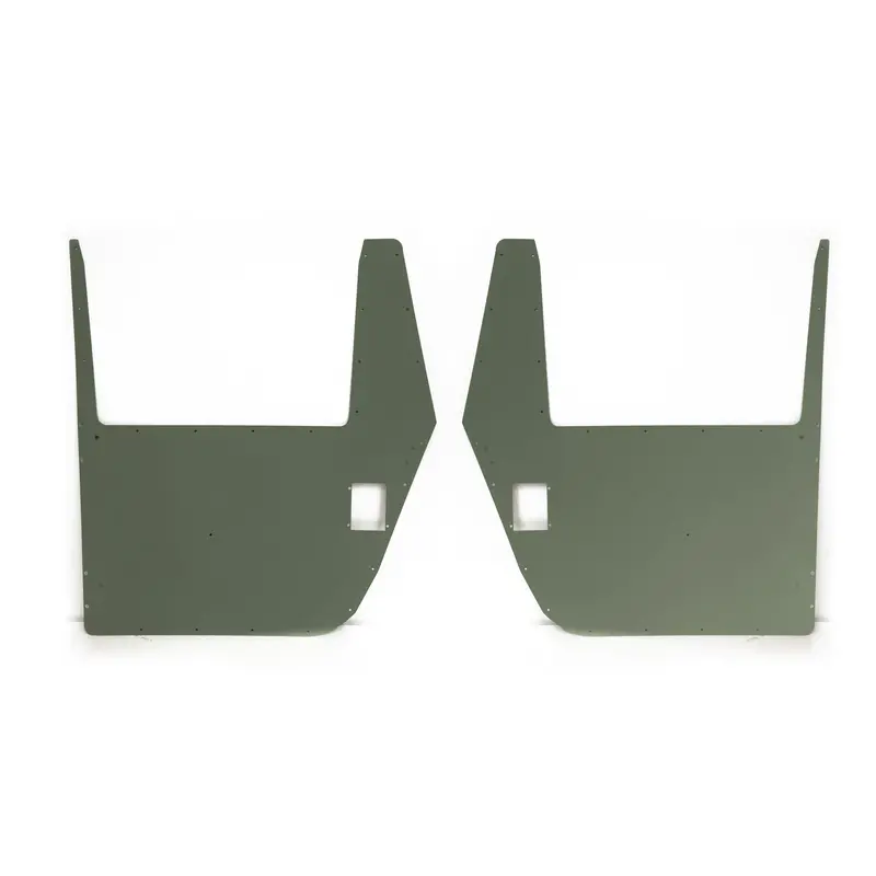Door Skins - Pair - Supplemental Armor Skin - Black, Tan Or Green - Door Handles Not Included Fits Humvee Hard Doors 4