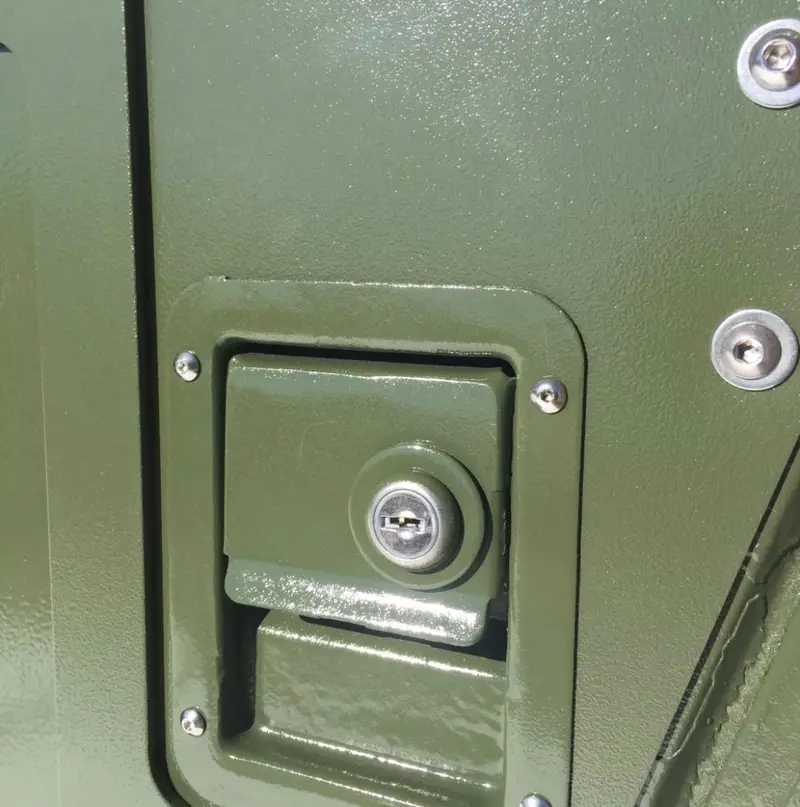 Door Skins - Pair - Supplemental Armor Skin - Black, Tan Or Green - Door Handles Not Included Fits Humvee Hard Doors 6