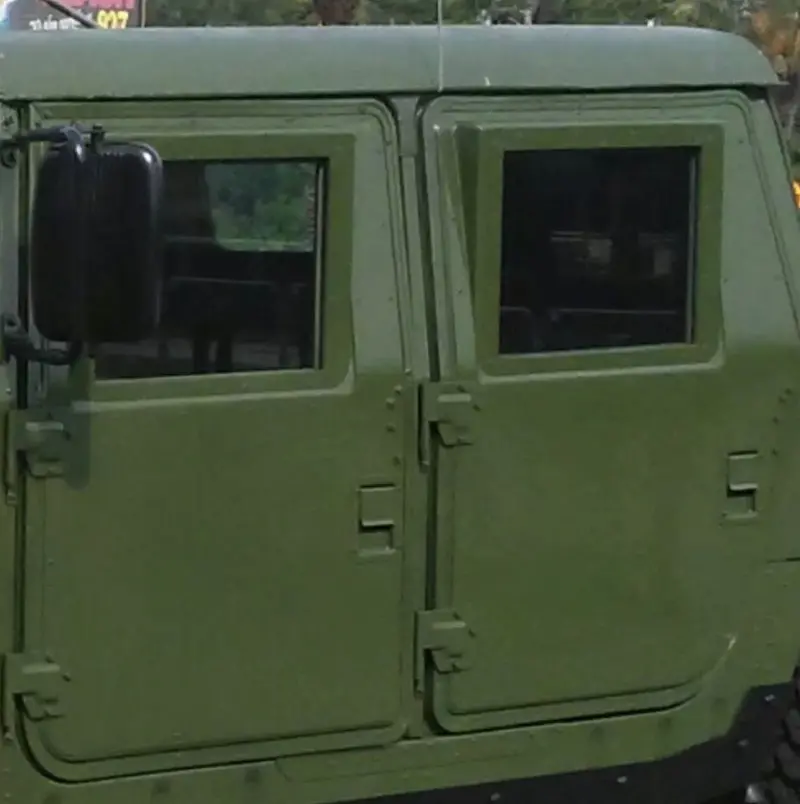 Door Skins - Set Of 4 - Supplemental Armor Skin - Black, Tan Or Green - Door Handles Not Included Fits Humvee Hard Doors 3