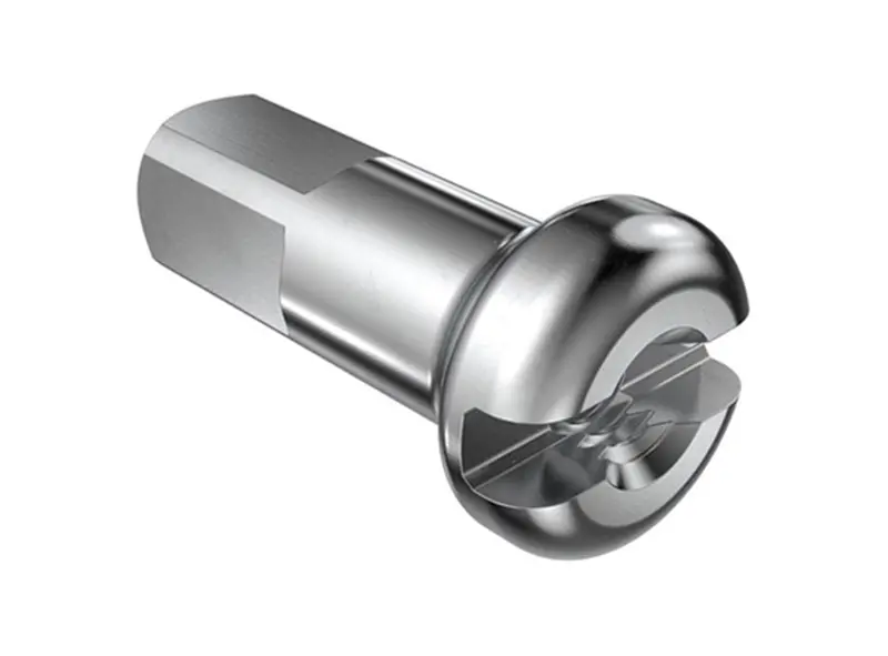 Dt Swiss 13 Gauge Brass Nipples - 12Mm - Silver 1