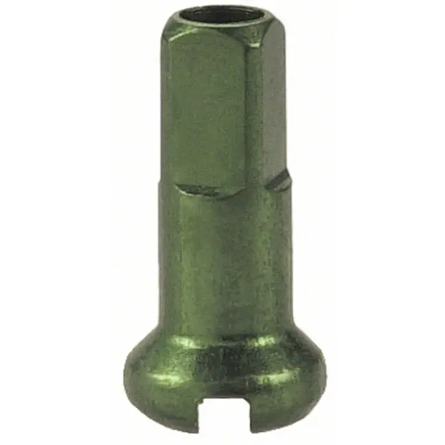Dt Swiss 14 Gauge Alloy Nipples - 12Mm - Green 1