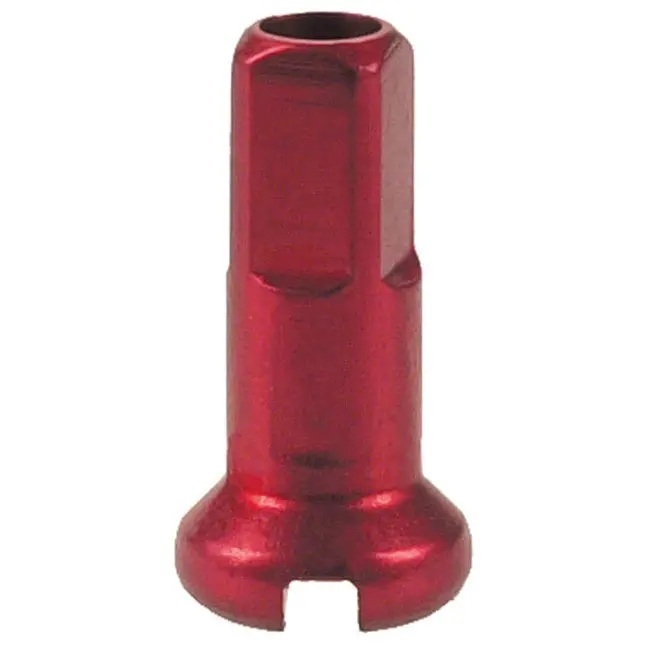 Dt Swiss 14 Gauge Alloy Nipples - 12Mm - Red 1