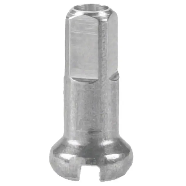 Dt Swiss 14 Gauge Alloy Nipples - 12Mm - Silver 1