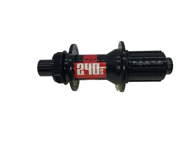 Dt Swiss 240 Road Disc Hub - Rear - Centerlock - Black-Red - Oem 1