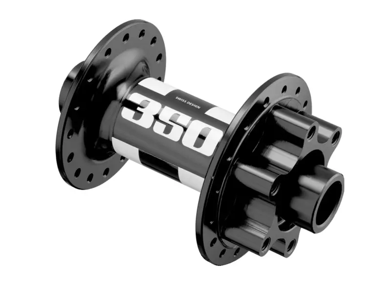 Dt Swiss 350 Mtb Disc Hub - Front - Black-White - Oem 1