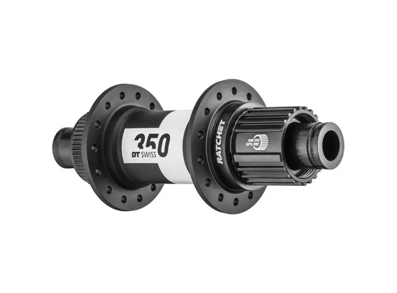 DT Swiss 350 Rear MTB Disc Hub – Center Lock, Black
