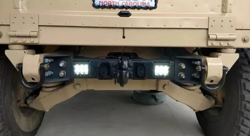 Dual Backup Reverse 24 Volt Includes Two Led Lights For Military Humvee 2