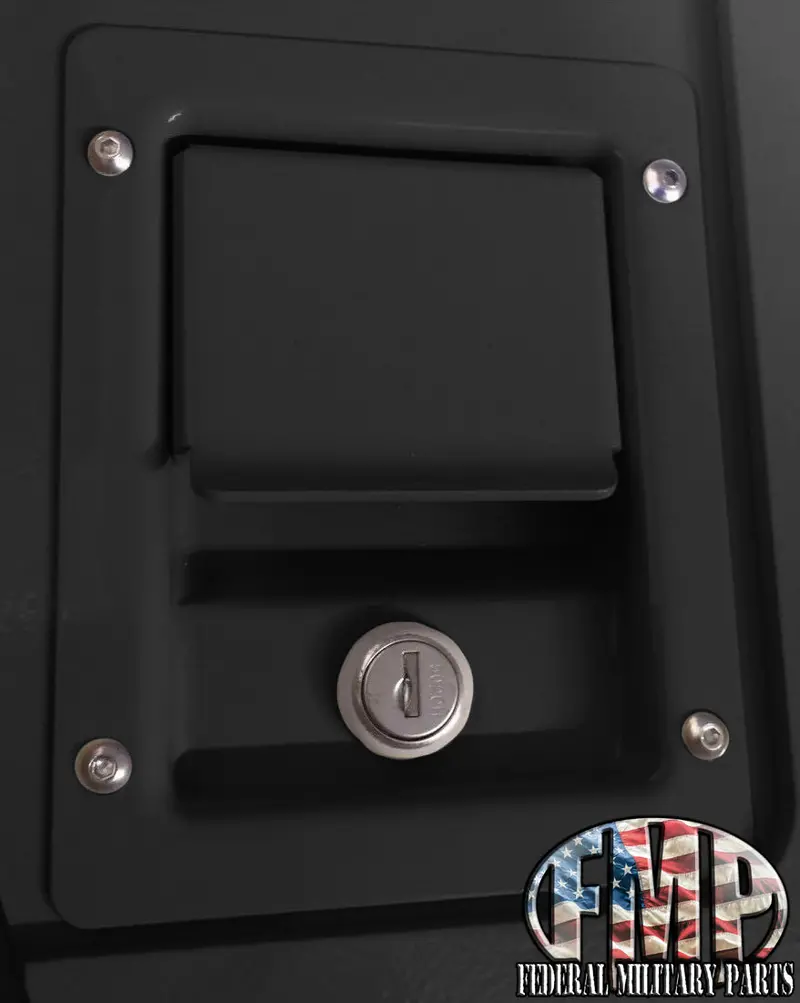 Dual Locking Door Handles, Interior / Exterior Latch Fits Humvee M998 1