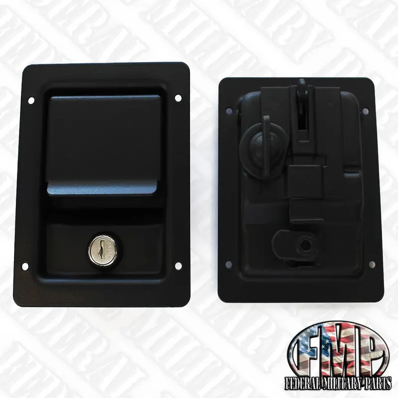 Dual Locking Door Handles, Interior / Exterior Latch Fits Humvee M998 2
