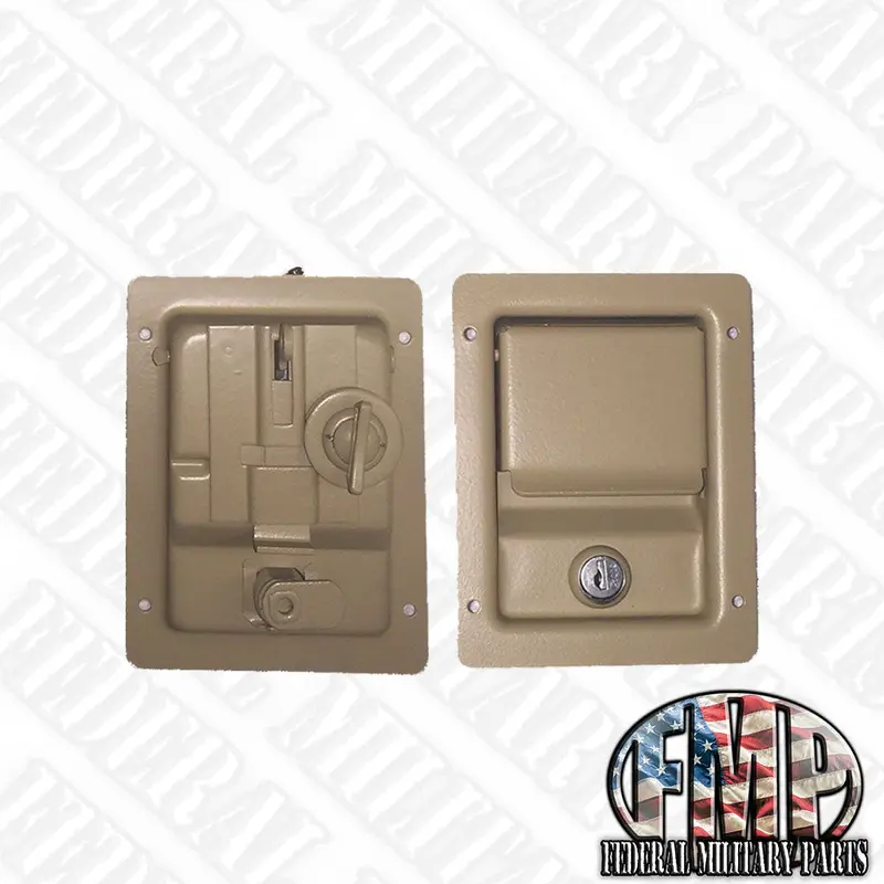 Dual Locking Door Handles, Interior / Exterior Latch Fits Humvee M998 4