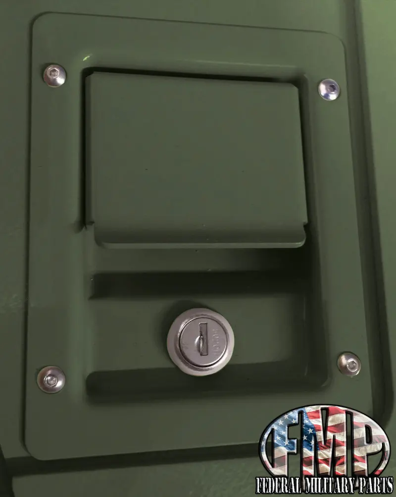 Dual Locking Door Handles, Interior / Exterior Latch Fits Humvee M998 5