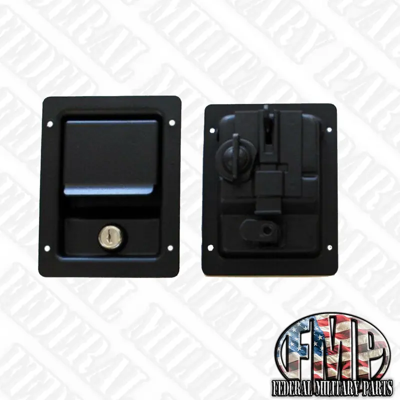 Dual Locking Door Handles, Interior / Exterior Latch Fits Humvee M998 6