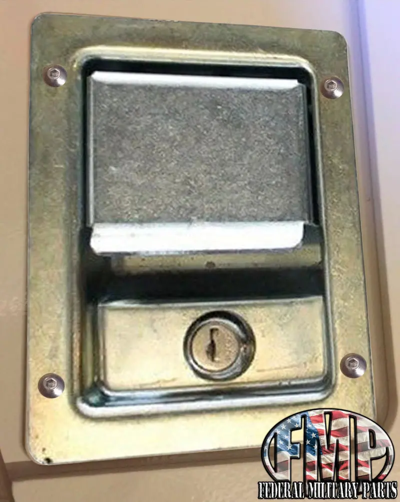 Dual Locking Door Handles, Interior / Exterior Latch Fits Humvee M998 7