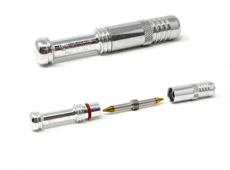 Dynaplug Micro Racer Pro Tubeless Tire Repair Kit - Polished Aluminum 1