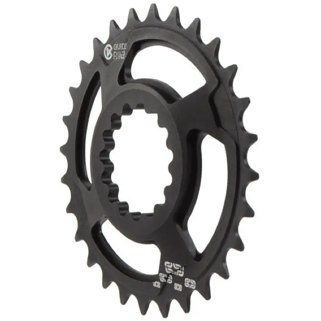 E Thirteen Direct Mount Guidering - Black 1