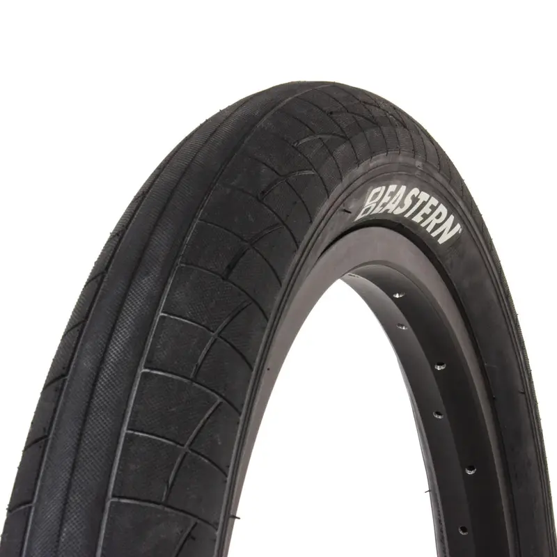 Eastern Atom 20" Bmx Tire - Black-Silver 1