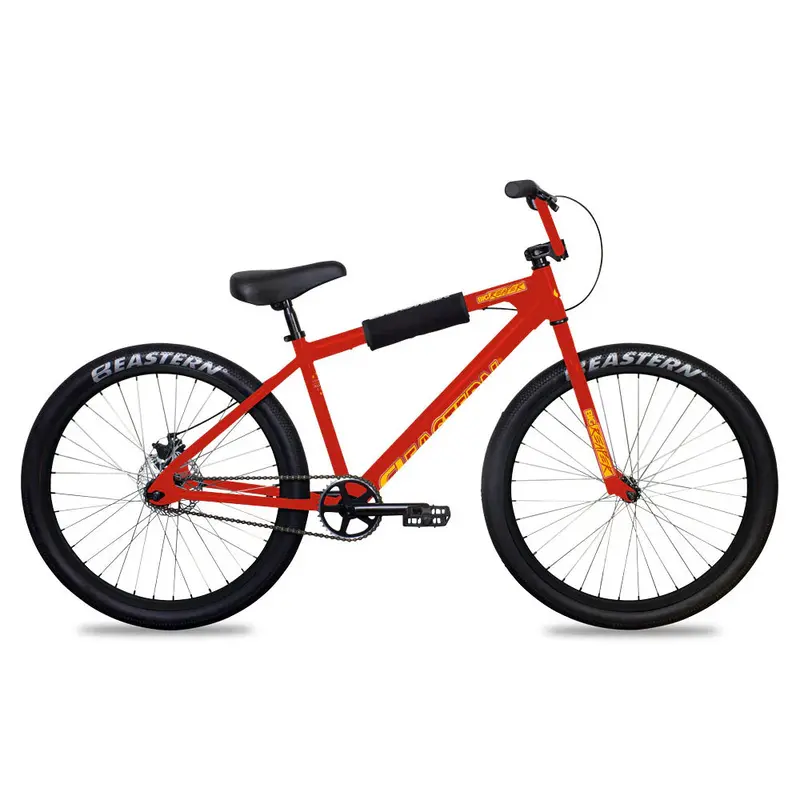 Eastern Big Reaper Ltd 26" Bmx Cruiser - Red-Gold 1