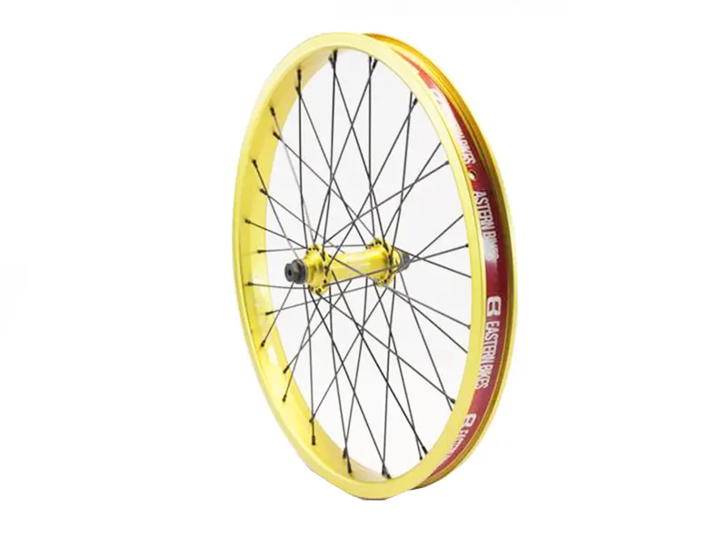 Eastern Buzzip Bmx Wheel - Front - Matt Gold Ano 1