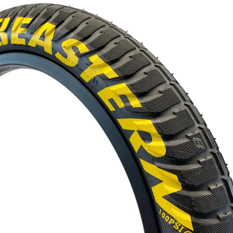 Eastern Curb Monkey Ii 20" Bmx Tire - Black-Yellow 1