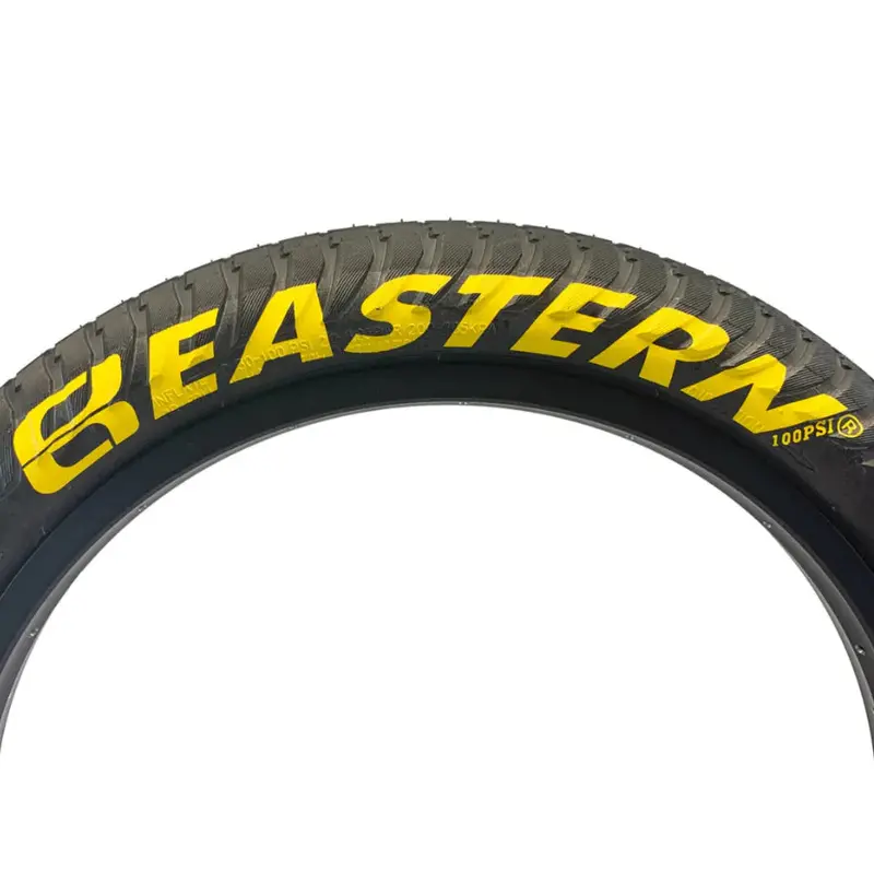 Eastern Curb Monkey Ii 20" Bmx Tire - Black-Yellow 2